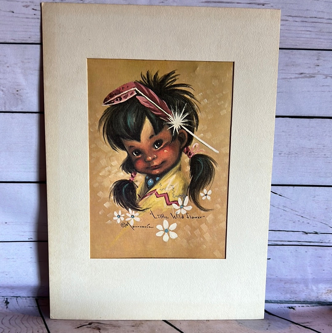 "Littlewild Flower" Native Painting