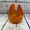 Orange Decorative Glass