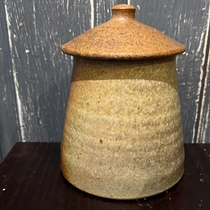 Stone Crock with lid