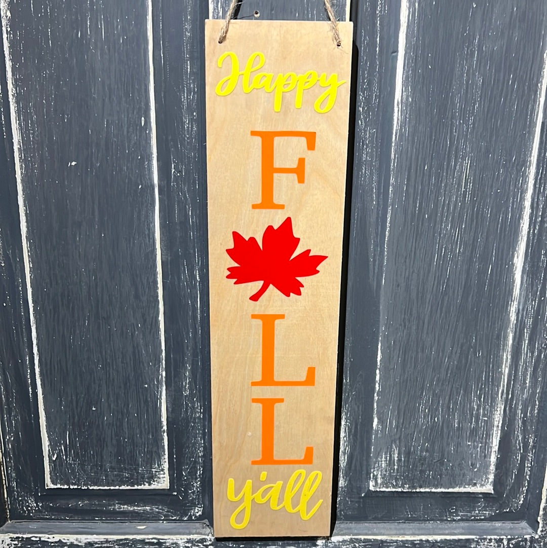 Fall Wooden Signs