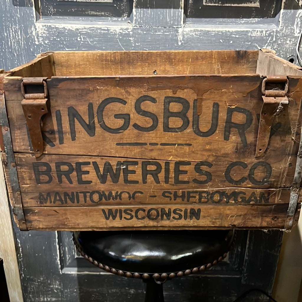 Kingsbury Breweries Wood Crate