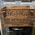 Kingsbury Breweries Wood Crate