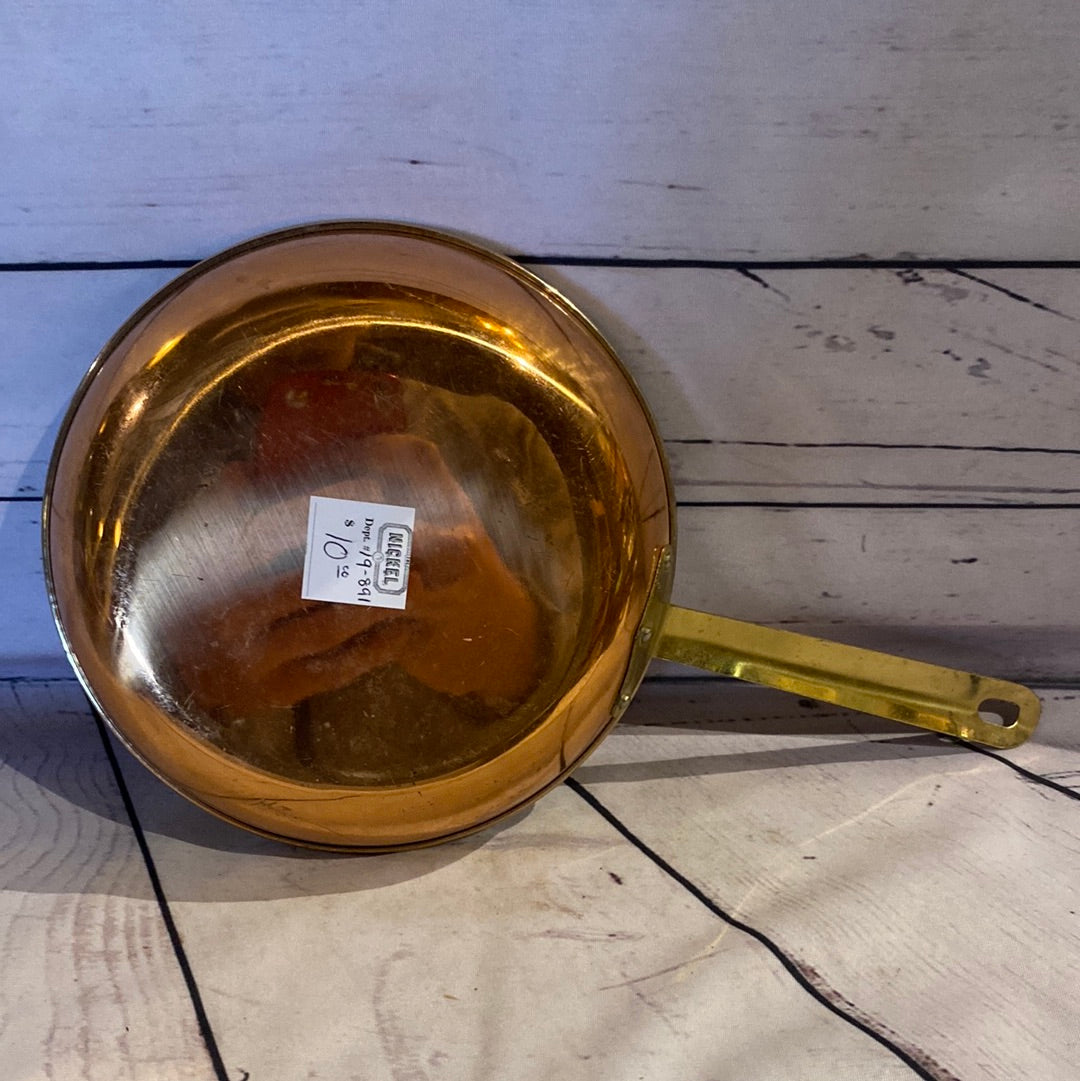 Copper plate pan