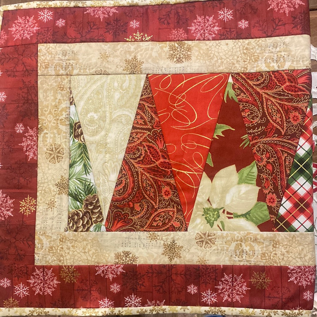 32" x 16” lg xmas table runner
