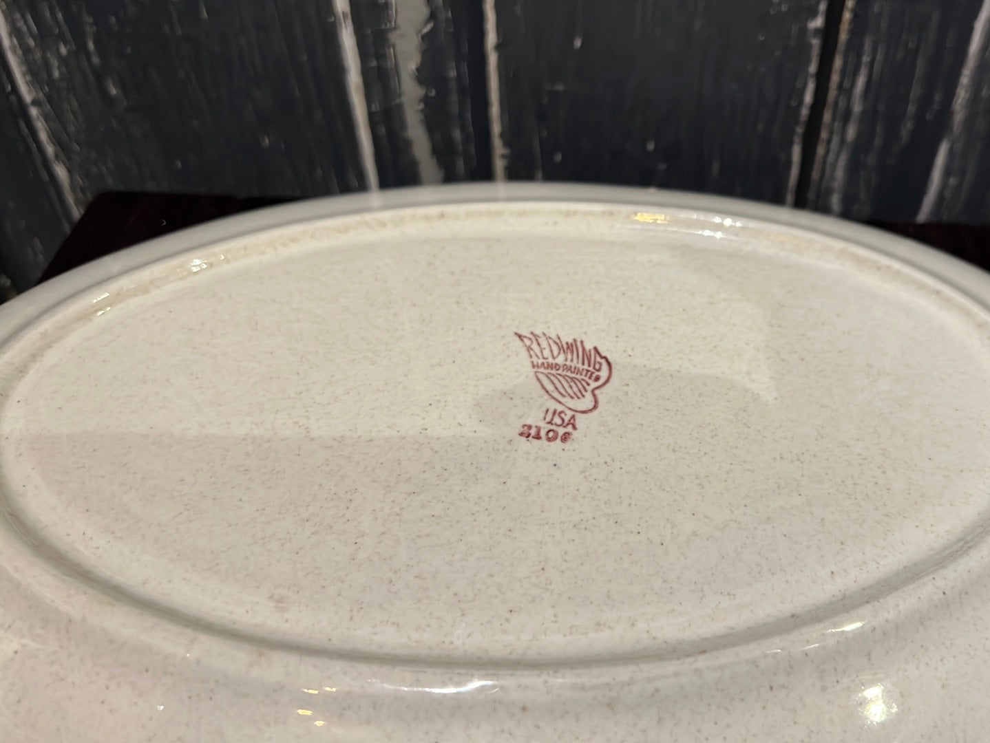 Redwing Platter no.2106