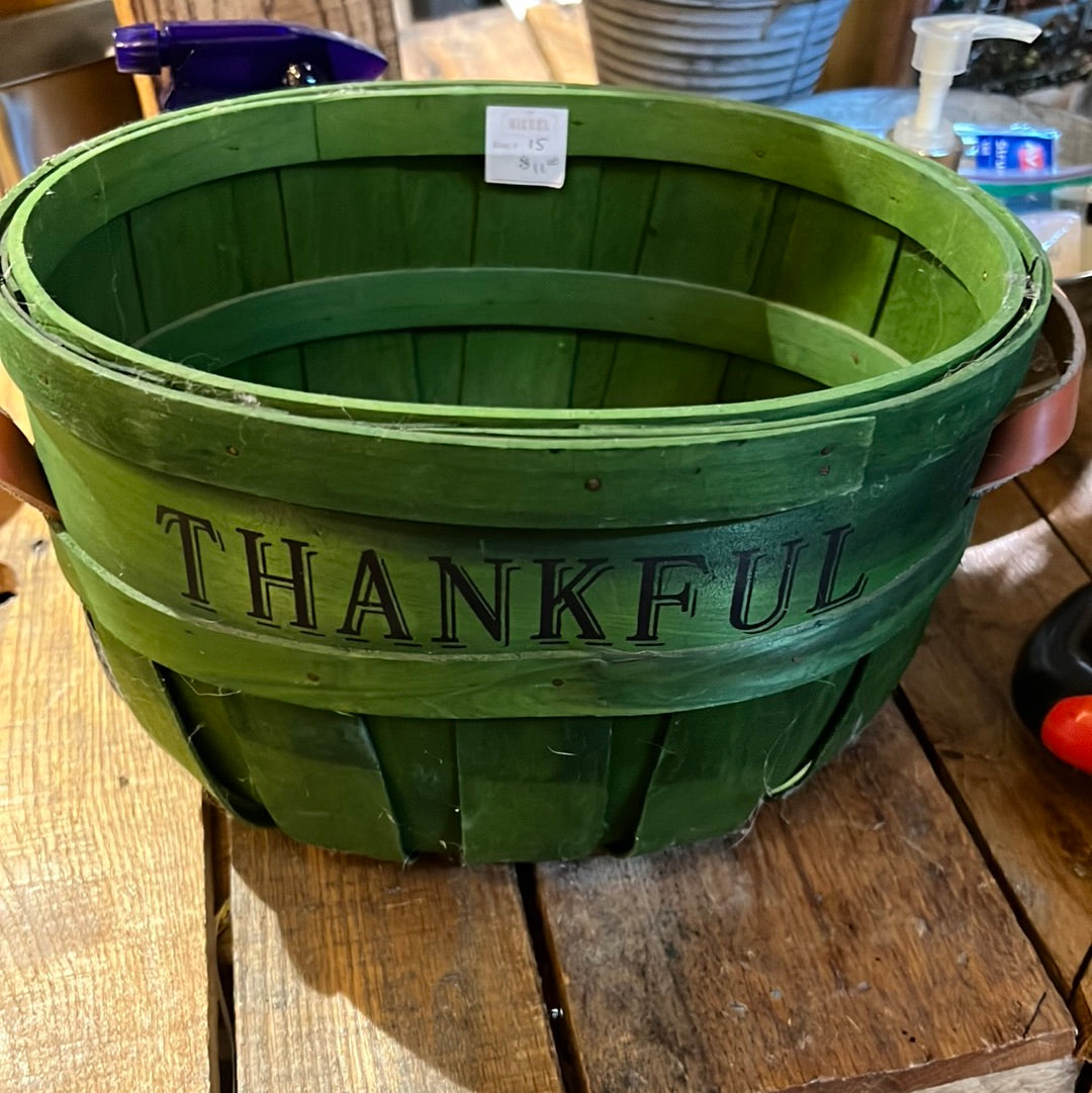 Thank you basket