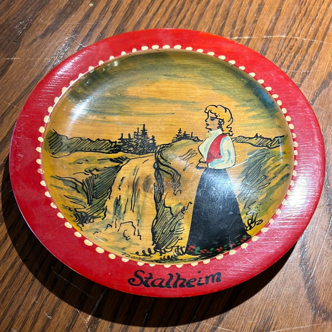 Stalhein Rosemaling plate
