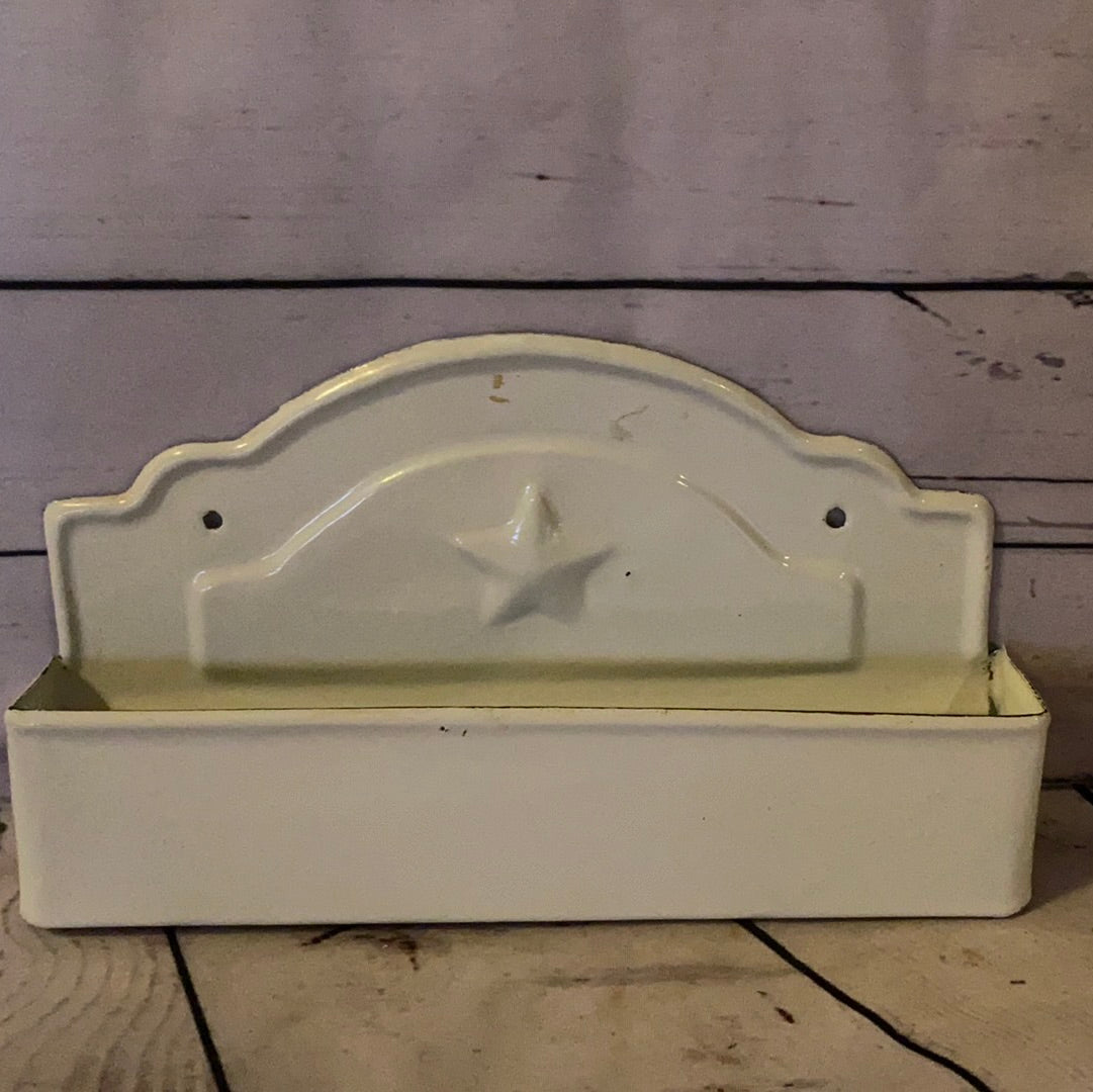 Enamel Metal Mail Holder