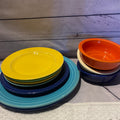 Fiesta plates/bowls (set of 10)