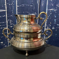 Silver plate tea pots