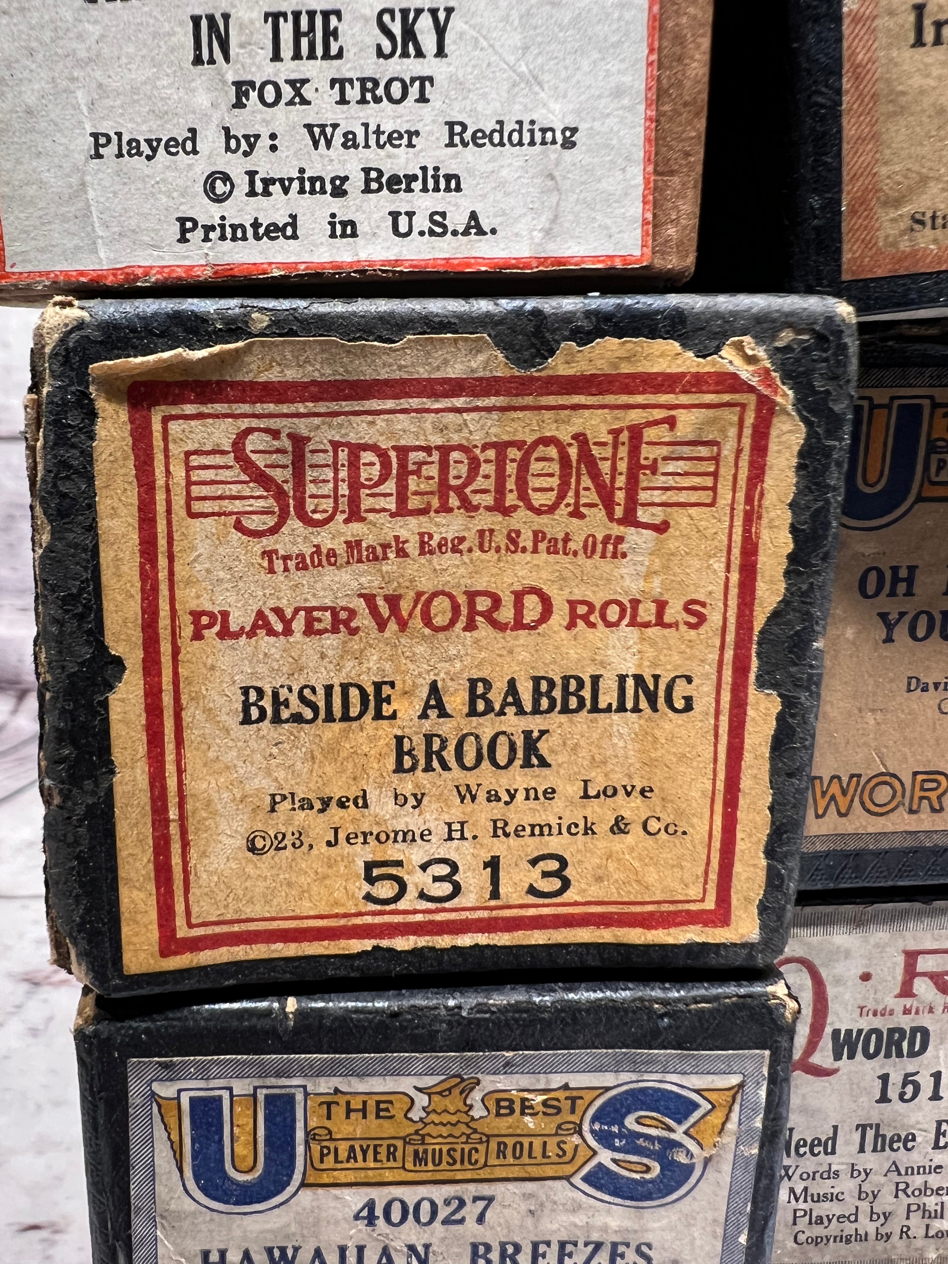 Player Music Rolls