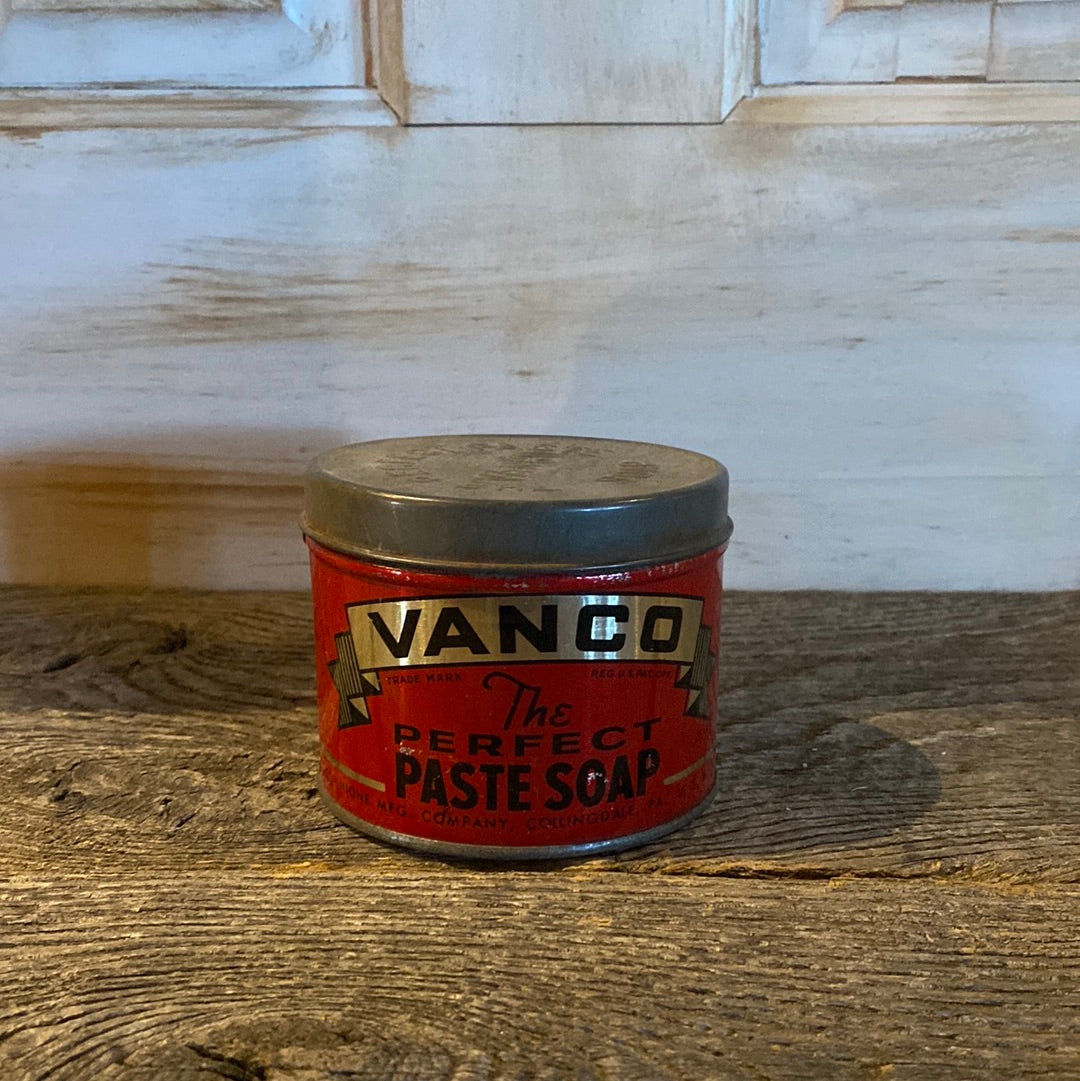 Vanco Paste Soap Tin