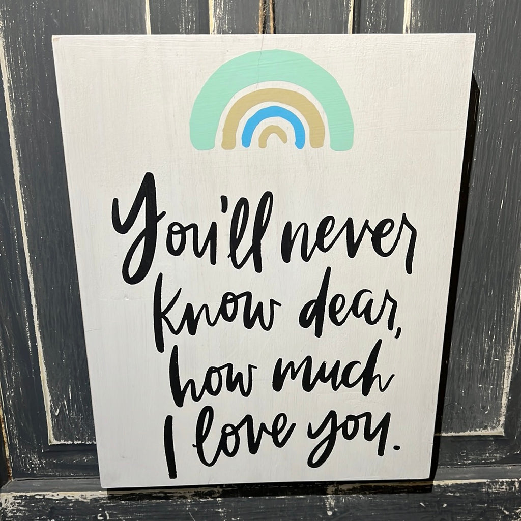 Handmade Wood Sign