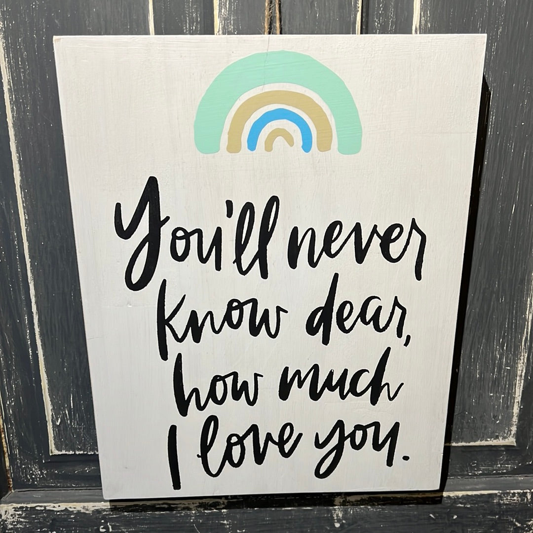 Handmade Wood Sign