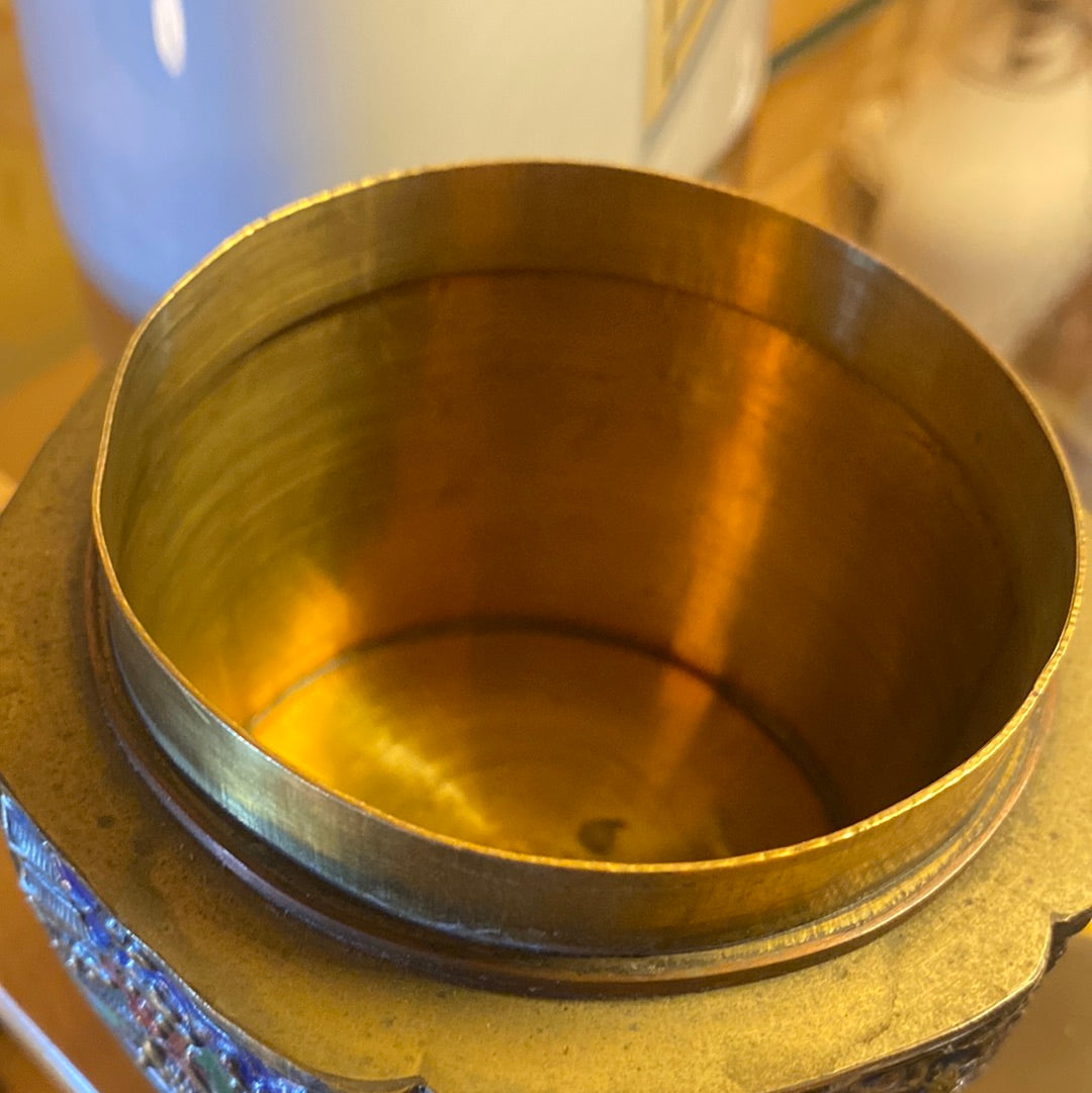 Brass Decorative Container