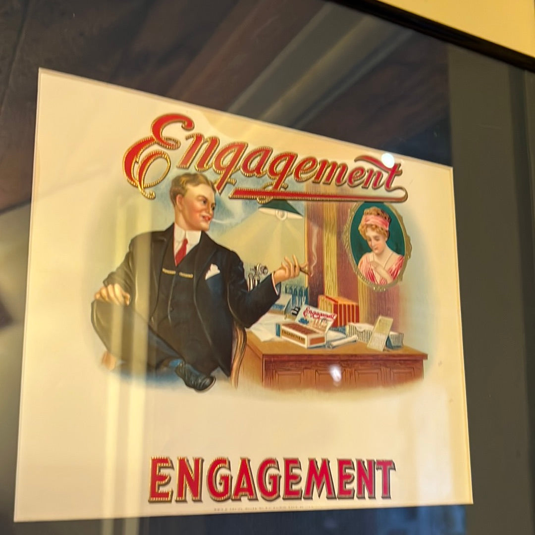 Engagement Cigar Advertising