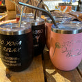 Custom Stainless Steel mugs/wine