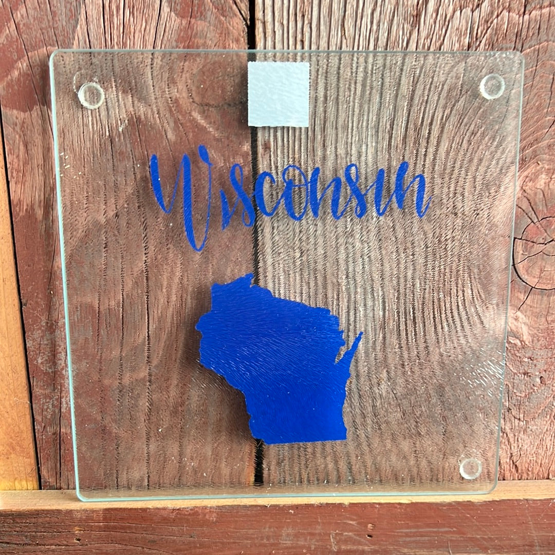 Glass Plate Coasters