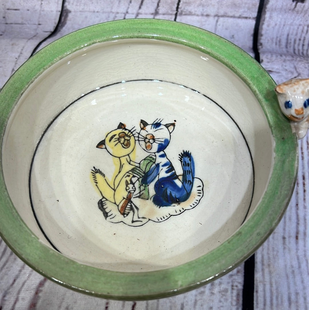 Porcelain Cat Dish