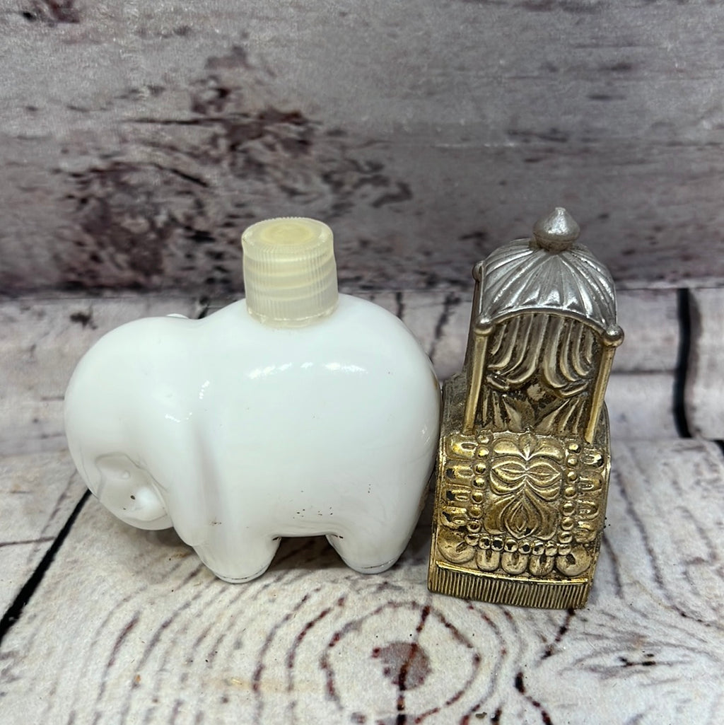 Milk glass Avon