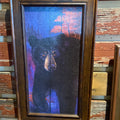 Blue bear painting