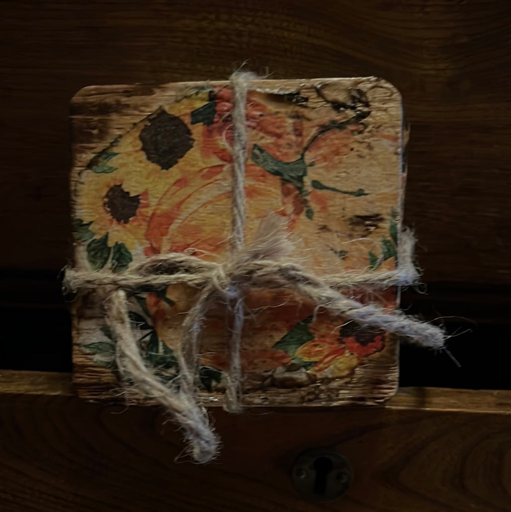 Homemade coasters