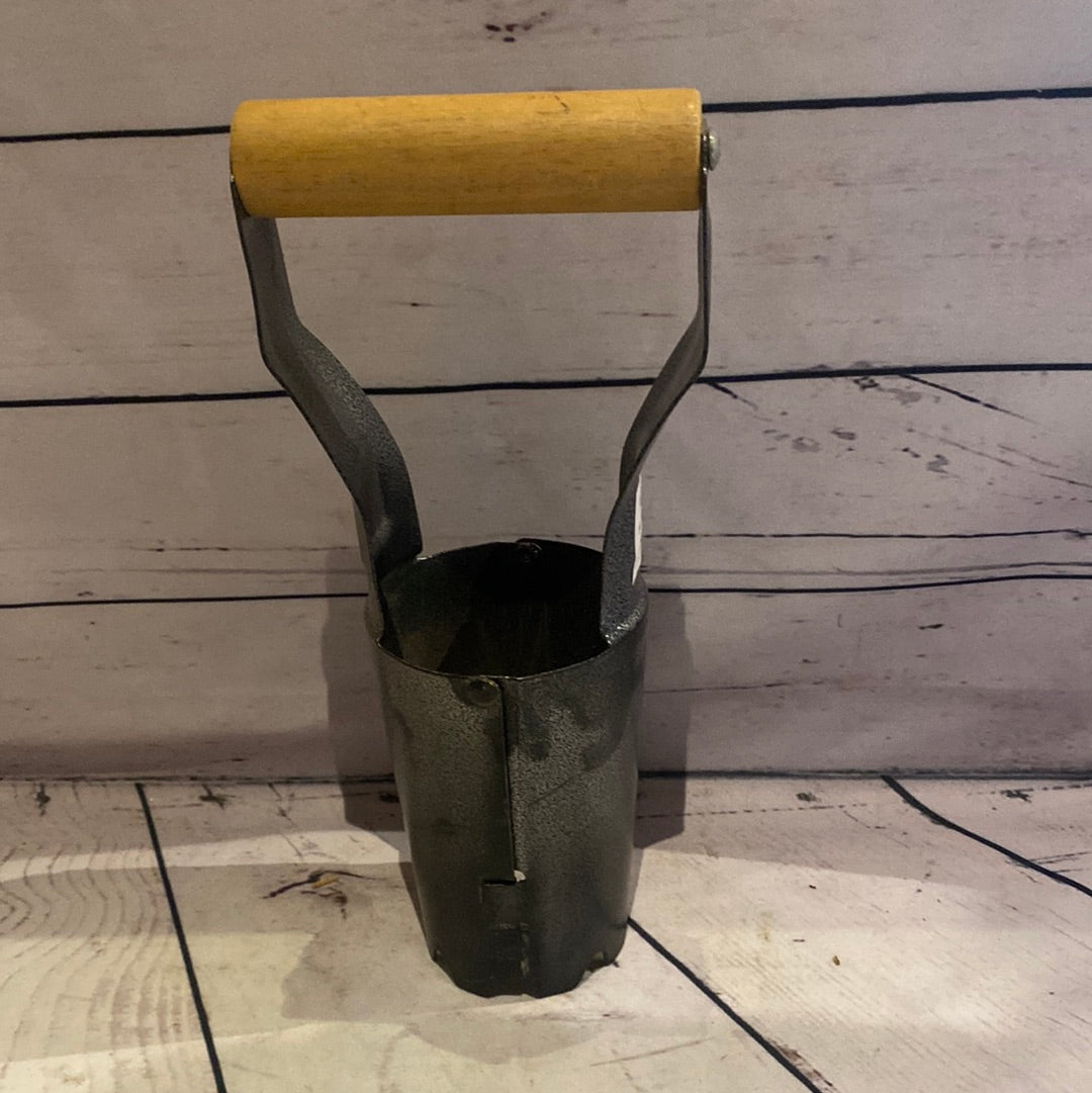 Gray flower/bulb planter