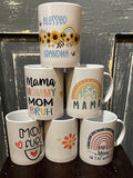 Handmade Mothers Day Mugs