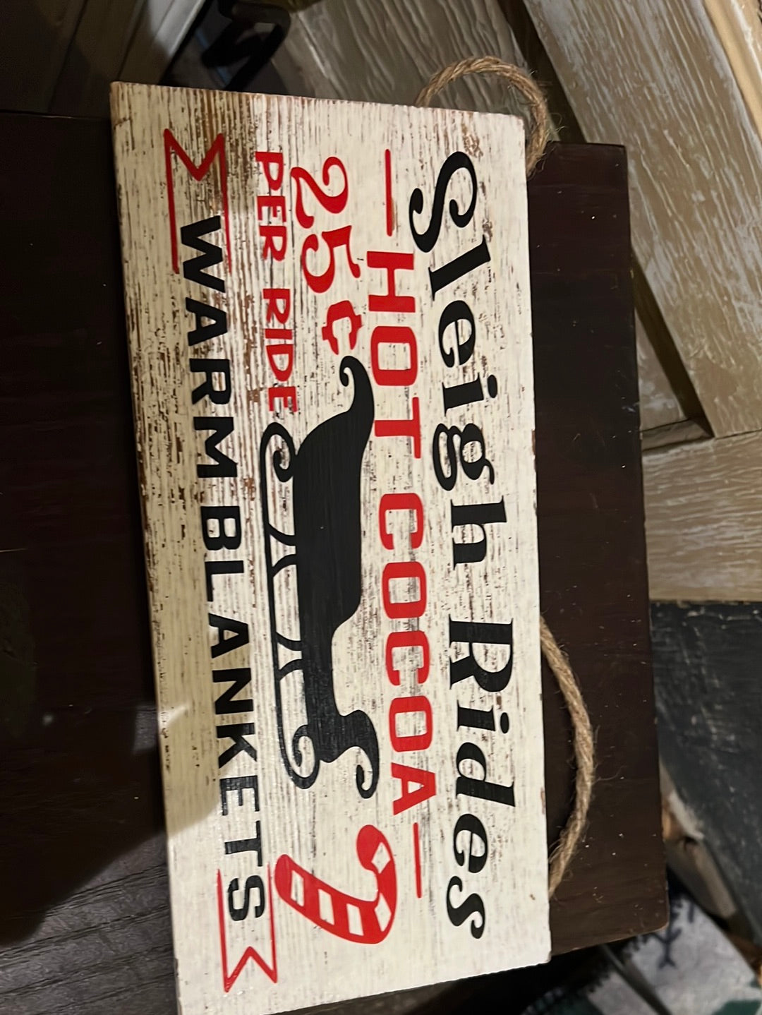 Assorted Christmas signs