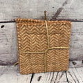 Set 2 knitted coasters