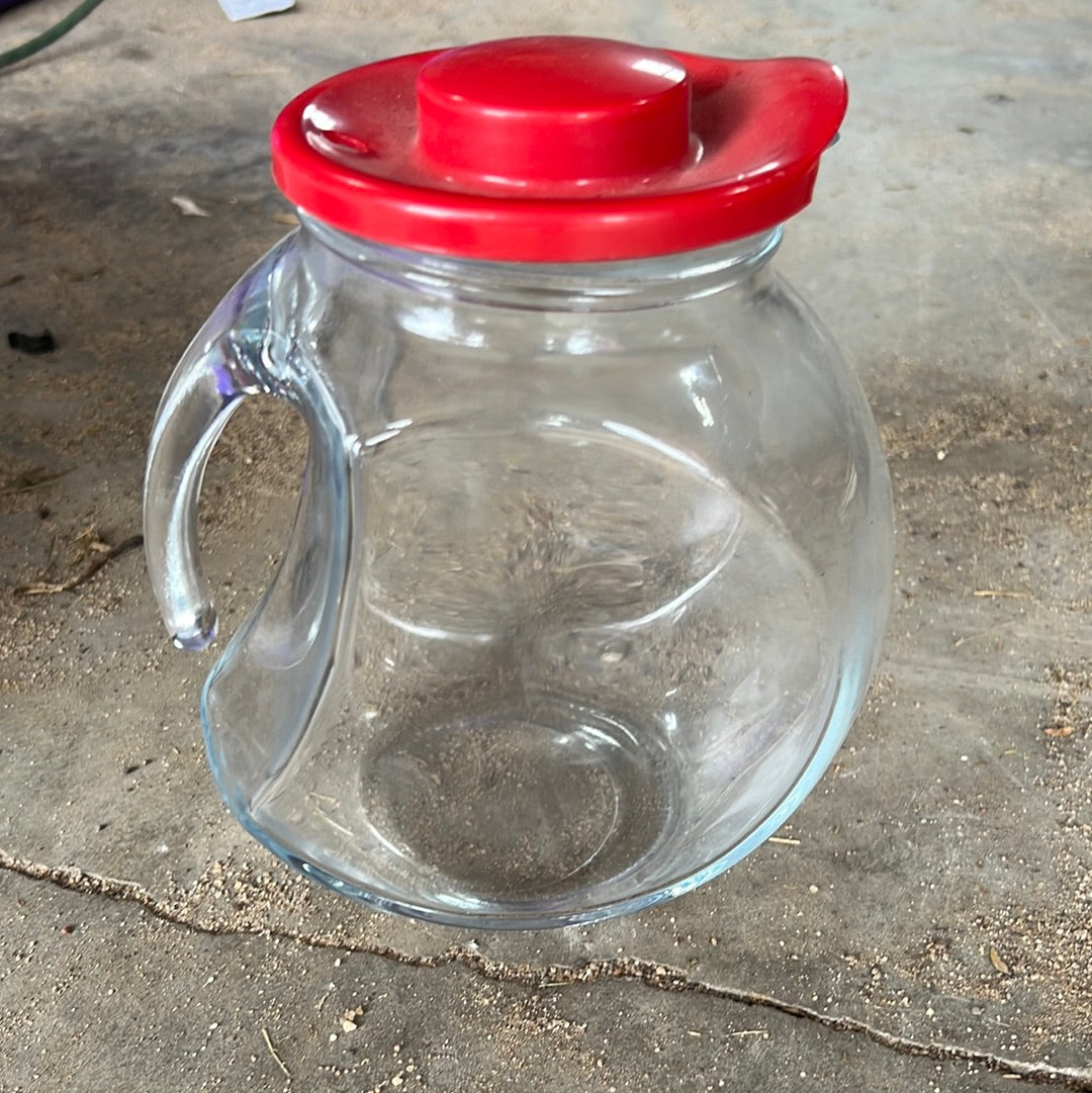 Modello vintage glass pitcher
