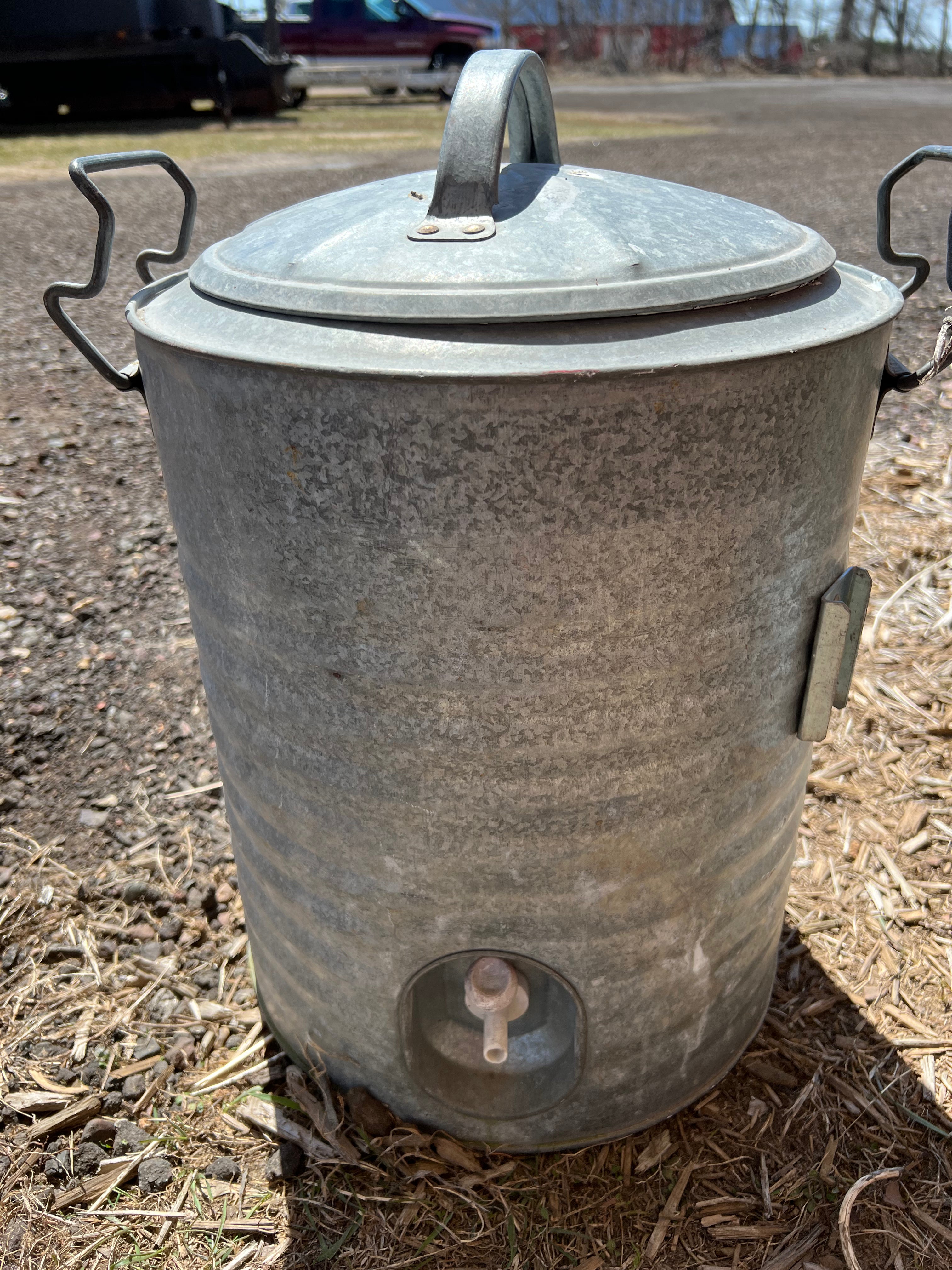 Galvanize Water Jug
