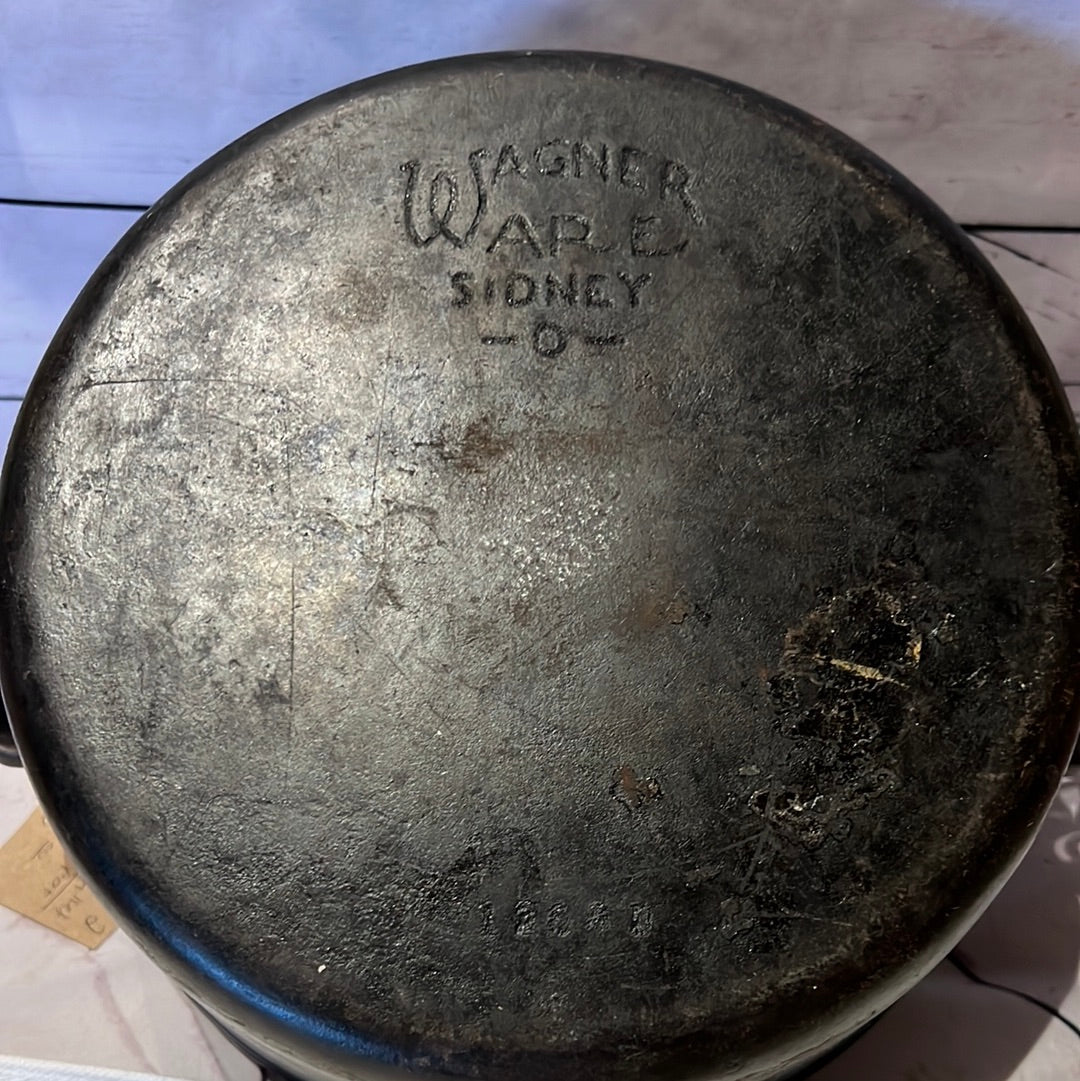 Wagner ARE Cast Iron Pot with Lid