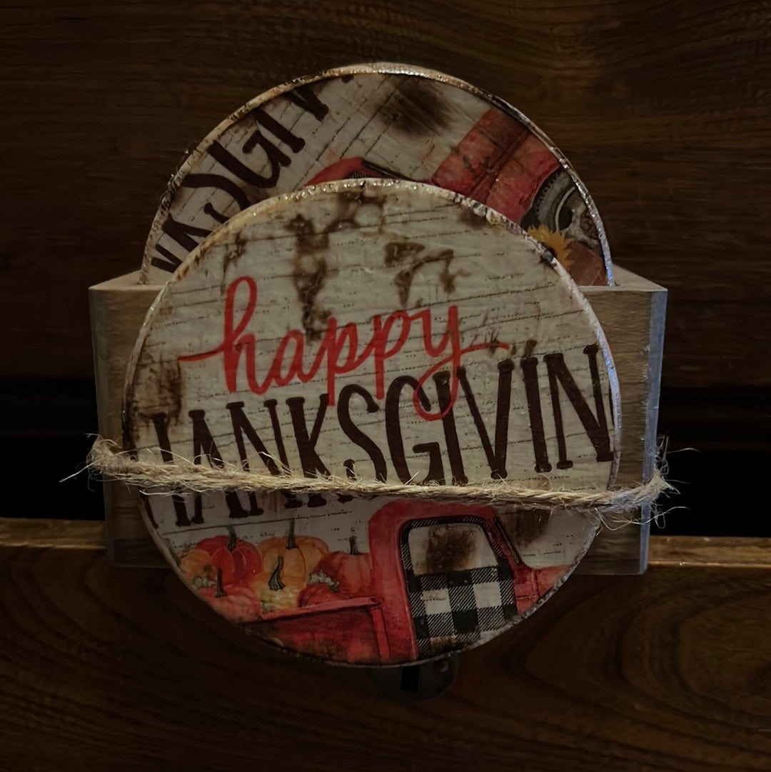 Homemade coasters