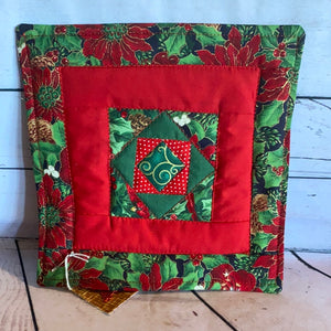 Christmas mug rug