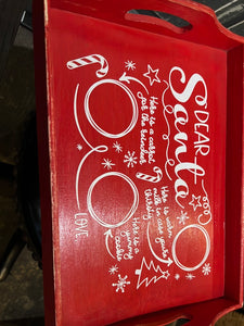 Dear Santa Tray