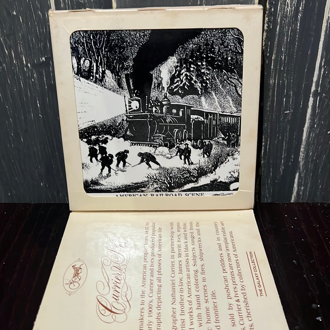 Currier Ives Art Tiles