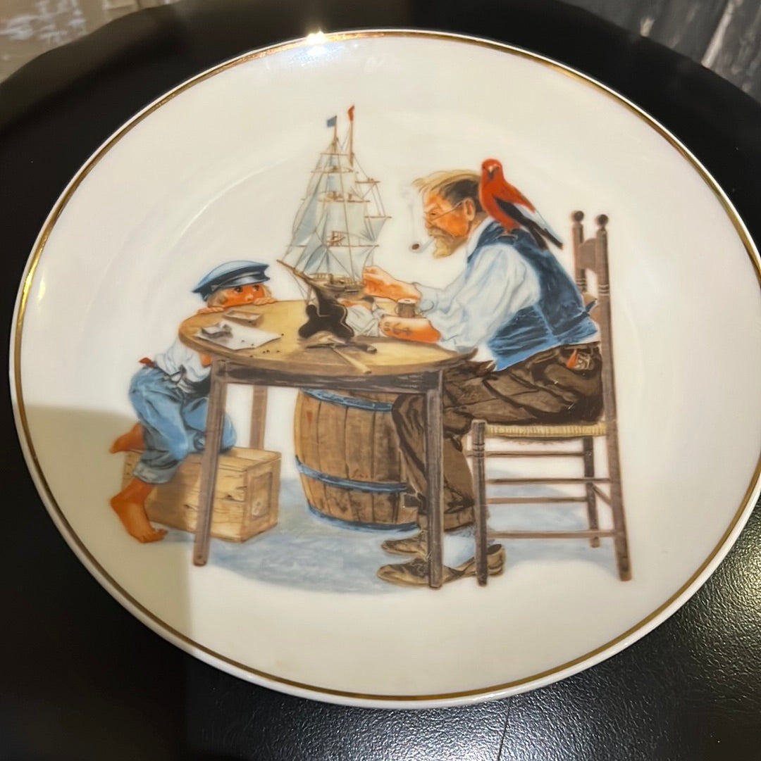 Norman Rockwell Plates