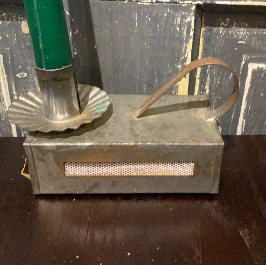 Candle & matchbox holder