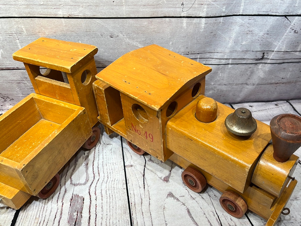 Wood Toy Trains