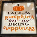 Fall pumpkins bring