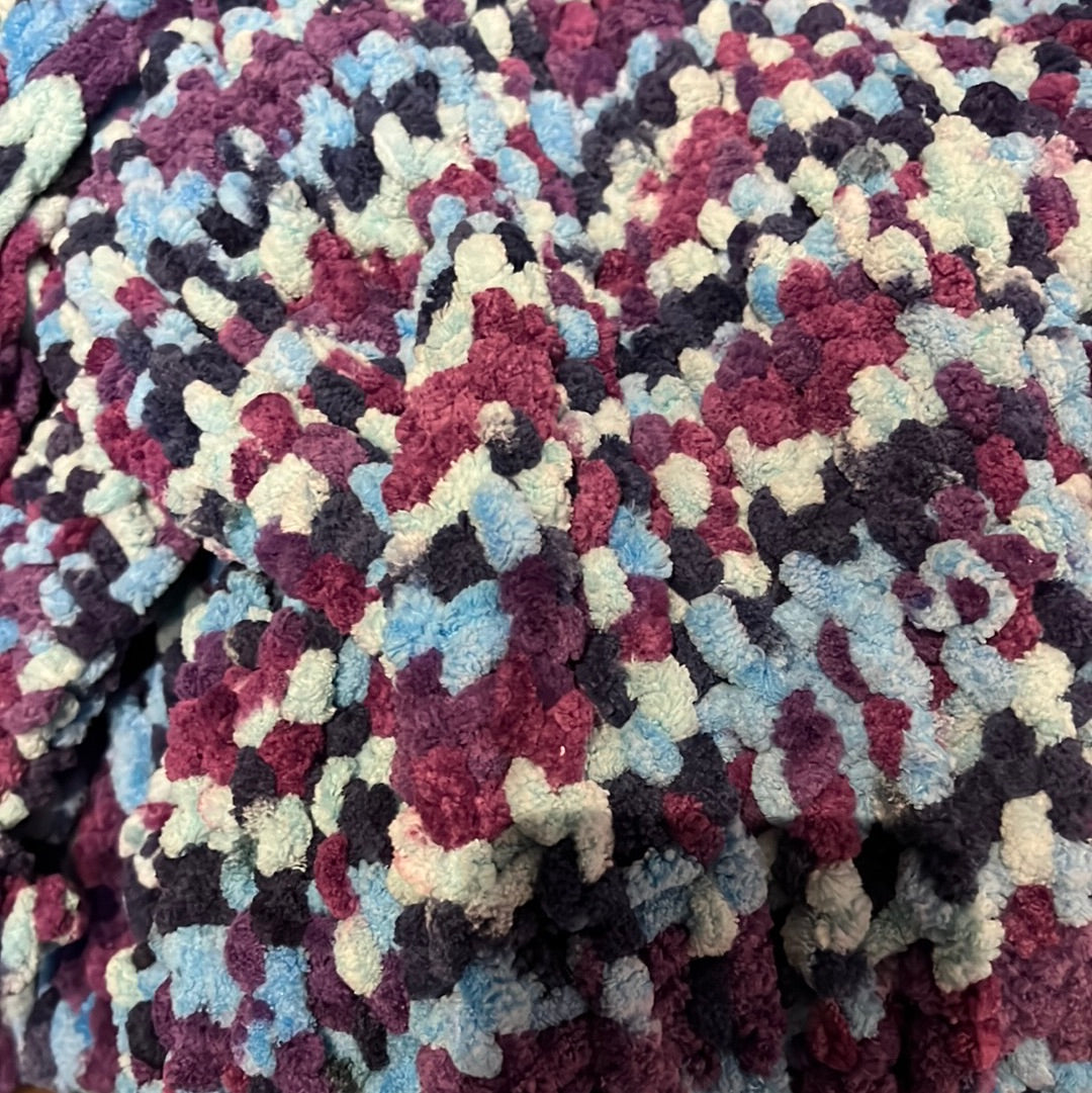 32" x 26" Hand Knitted Throw Blankets