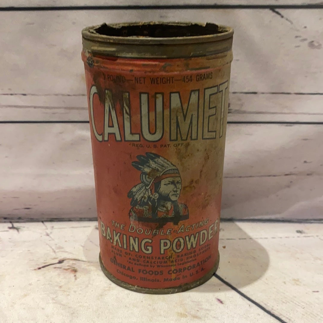 Calumet Baking soda tin