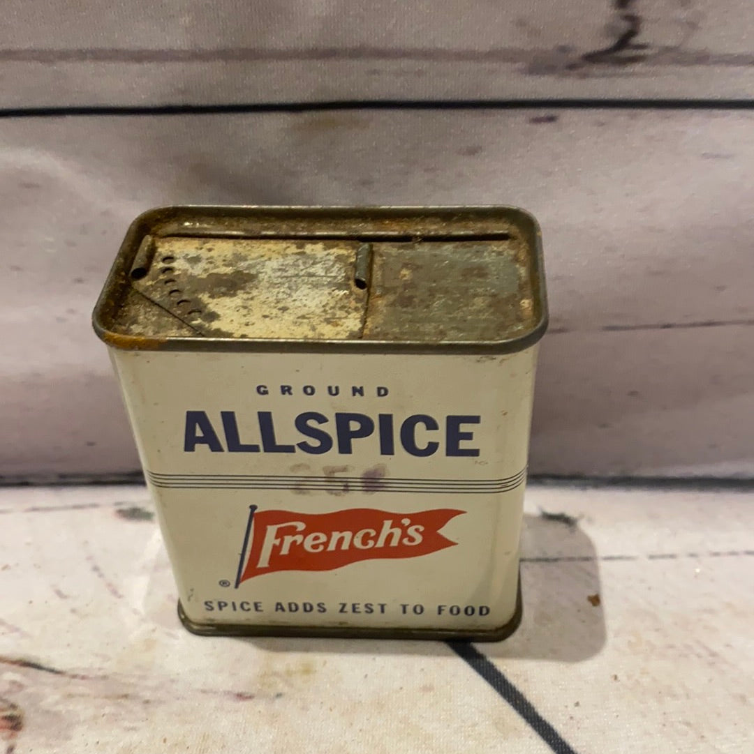 assorted spice tins