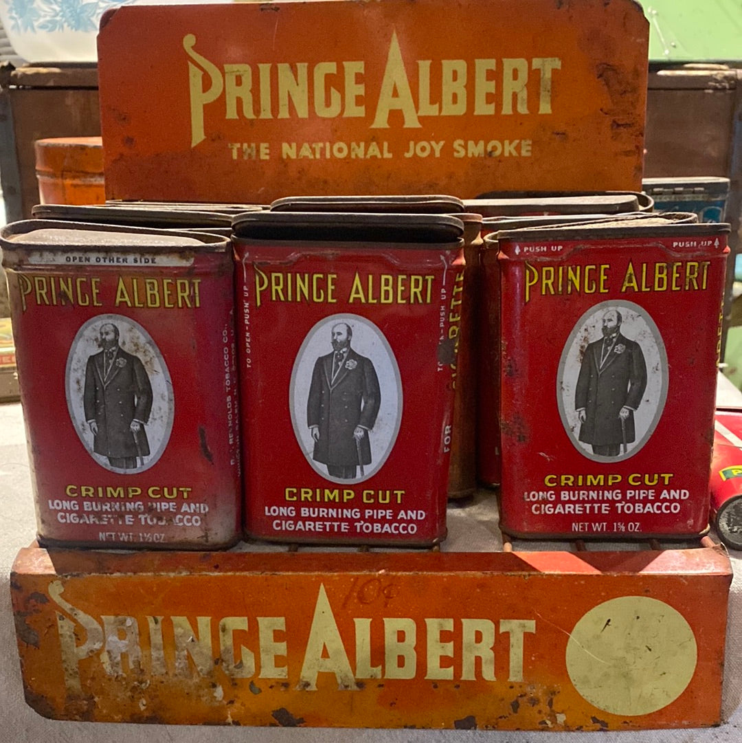 Pringe Albert Cigar tin holder set