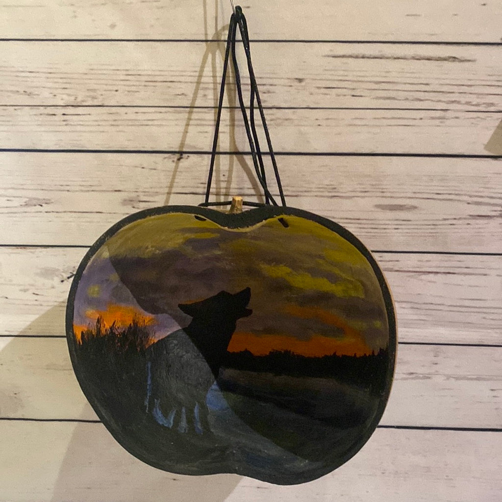 Hand painted Pumpkin (2014)