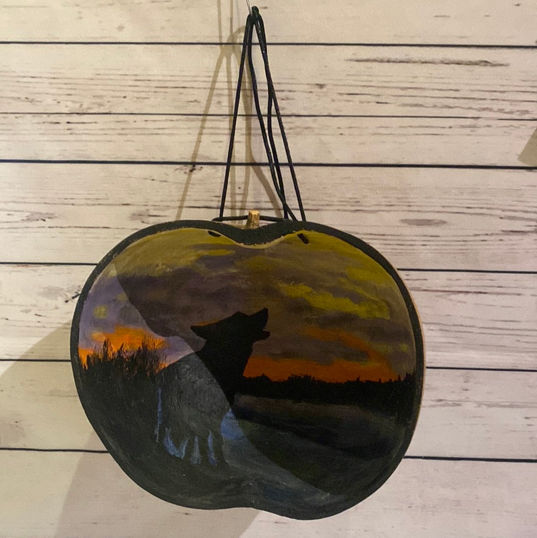 Hand painted Pumpkin (2014)