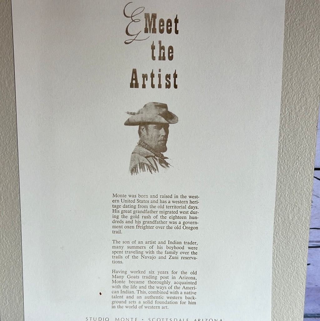 "Little Blue Sky" Native Painting