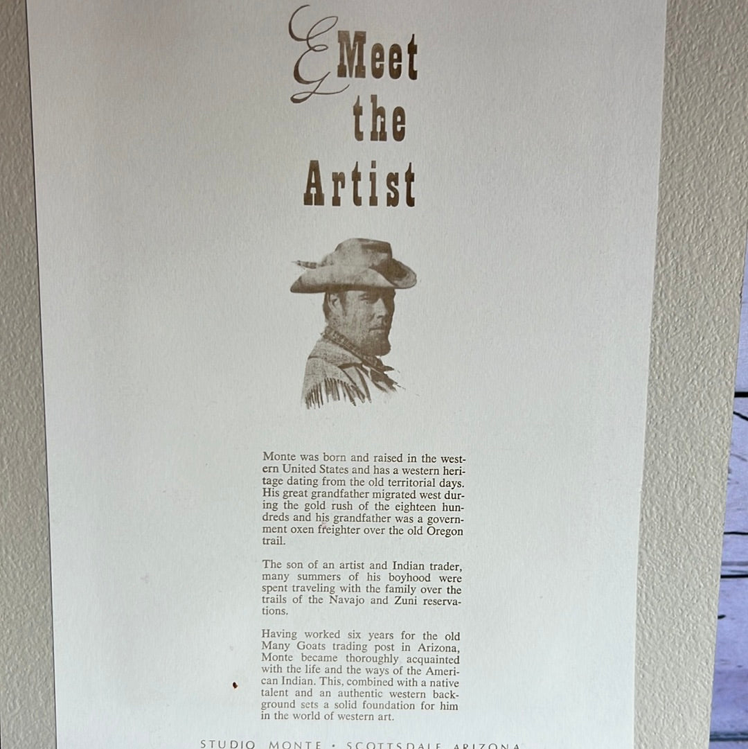 "Little Blue Sky" Native Painting