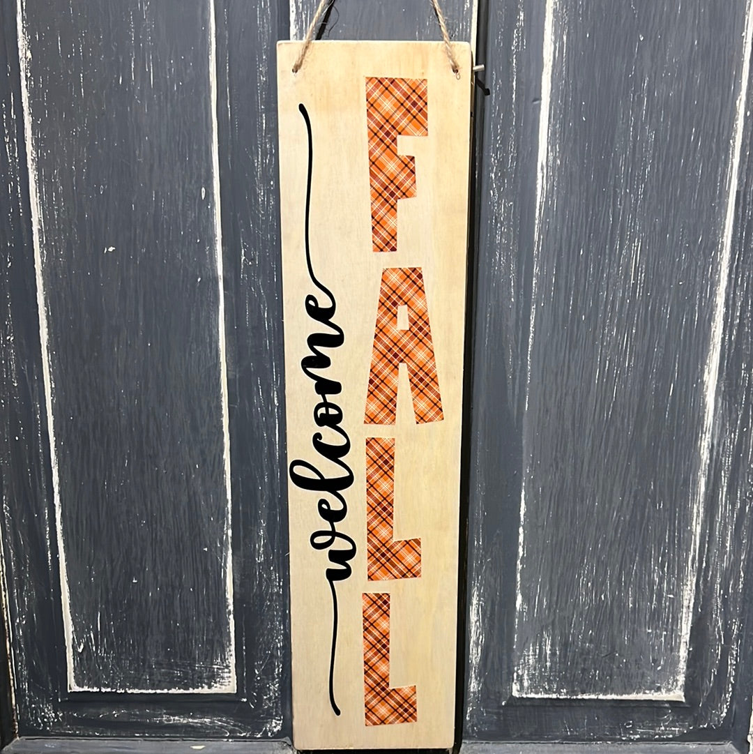 Fall Wooden Signs